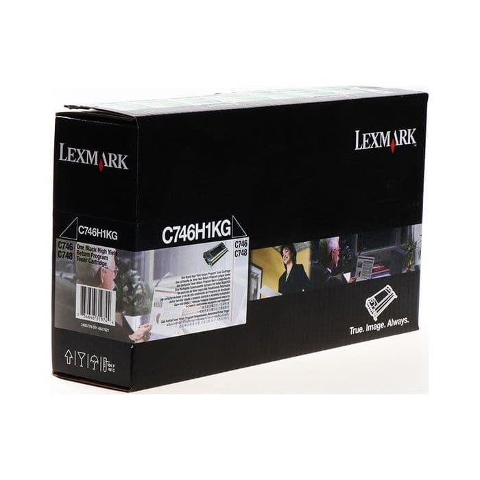 Toner Lexmark C746H1KG Black / Original