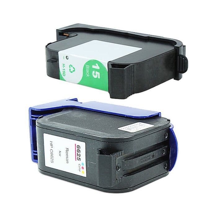 Komplet kartuš za HP 15 XL in HP 17 XL, kompatibilne