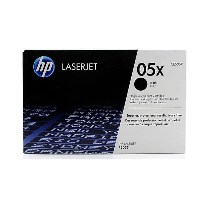 Toner HP CE505X 05X Black, original