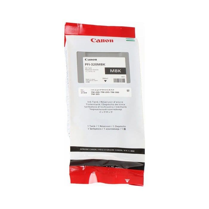 Kartuša Canon PFI-320MBK Matt Black / Original