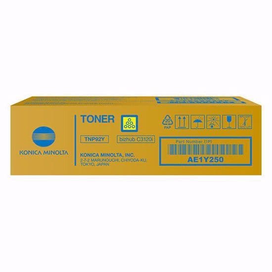 Toner Konica Minolta TNP-92Y Yellow / Original