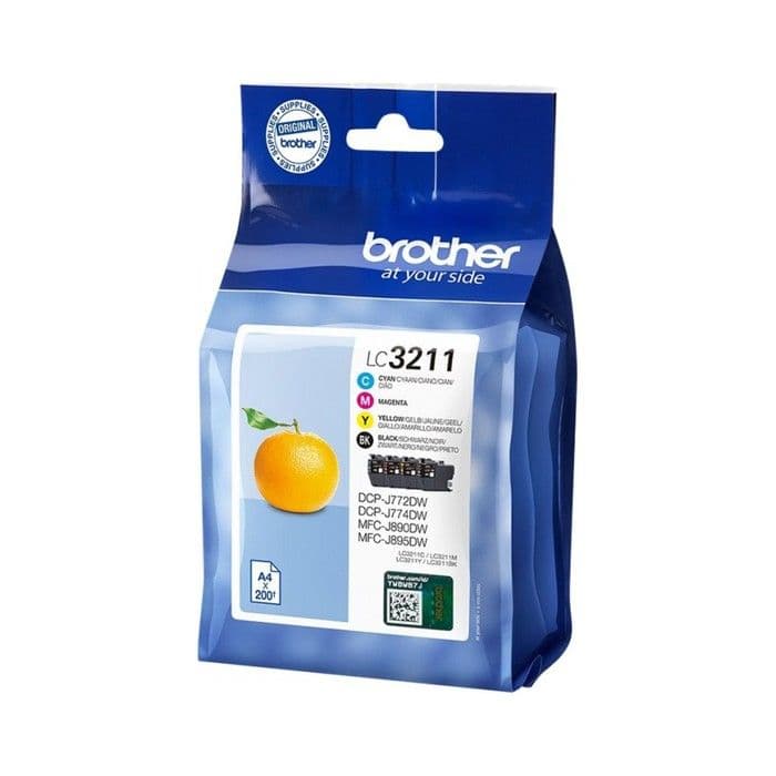 Komplet kartuš Brother LC3211 (CMYK) / Original