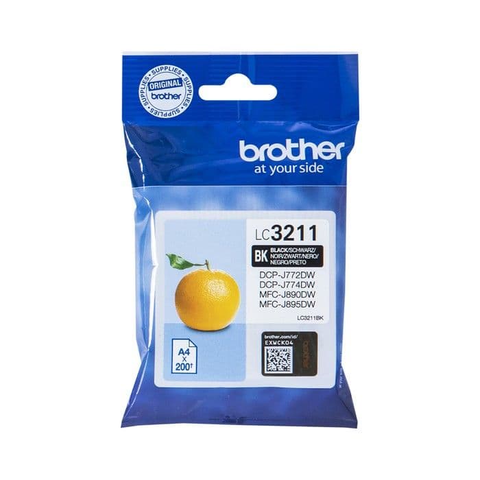 Kartuša Brother LC3211 Black / Original