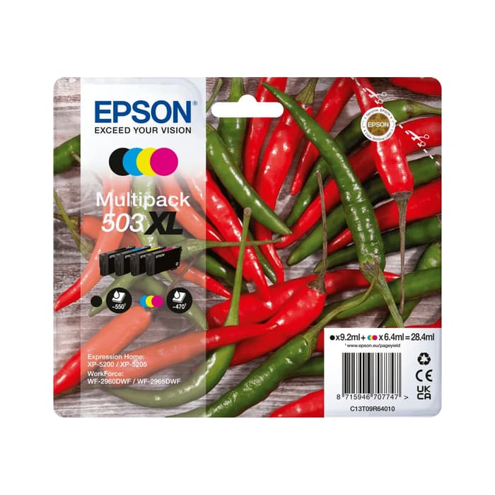 Komplet kartuš Epson 503 XL CMYK / Original