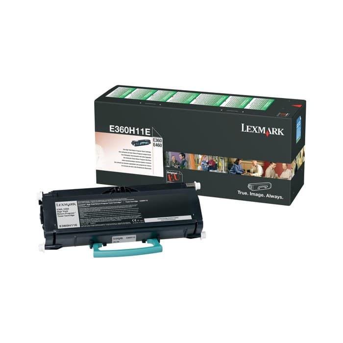 Toner Lexmark E360 / E360H11E Black / Original