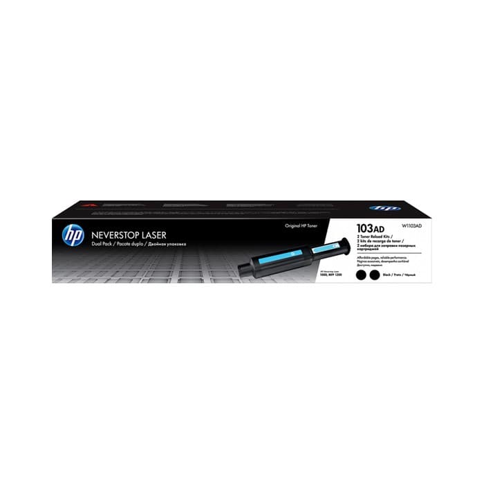Toner HP W1103AD 103A Black / Dvojno pakiranje, original