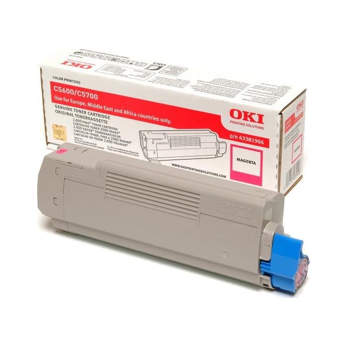 Toner OKI 43381906 Magenta (C5600 / C5700) / Original