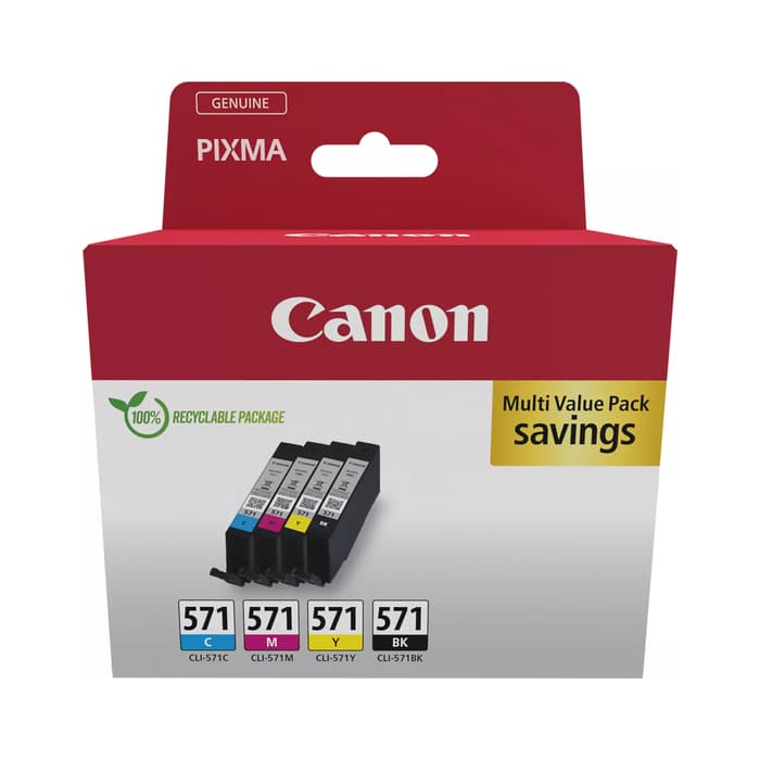 Komplet kartuš Canon CLI-571 (BK,C,M,Y) / Original