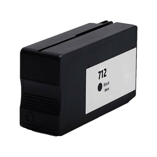 Kartuša za HP 712 XL Black, kompatibilna