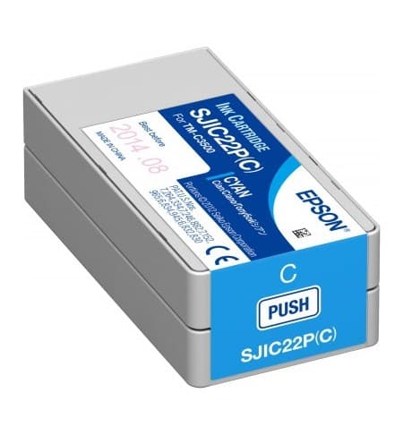 Kartuša Epson SJIC22P Cyan / Original