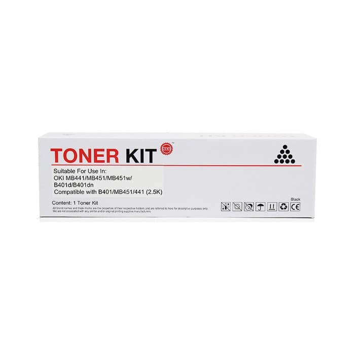 Toner OKI 44992402 Black (B401 / MB441 / MB451)