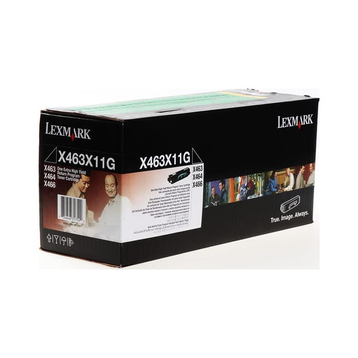 Toner Lexmark X463X11G Black / Original