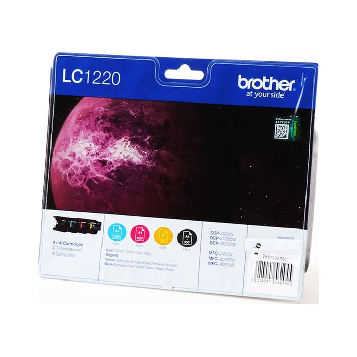Komplet kartuš Brother LC1220 (CMYK) / Original