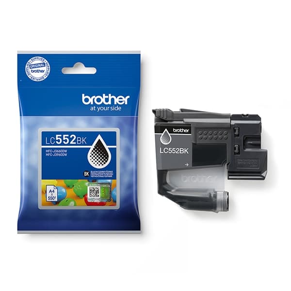 Kartuša Brother LC552 Black / Original