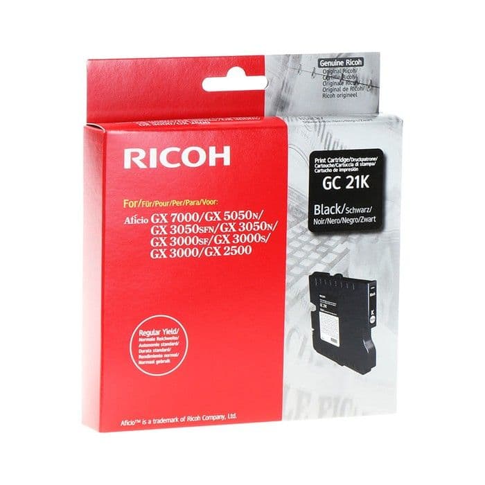 Kartuša Ricoh GC21K Black / Original