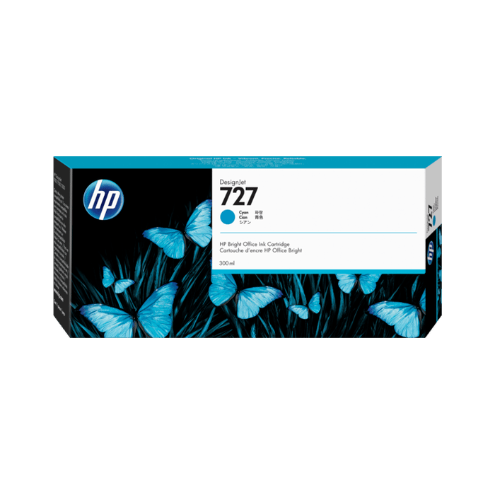 Kartuša HP 727 XL Cyan, original