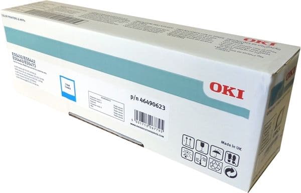 Toner OKI 46490623 Cyan (ES5432) / Original