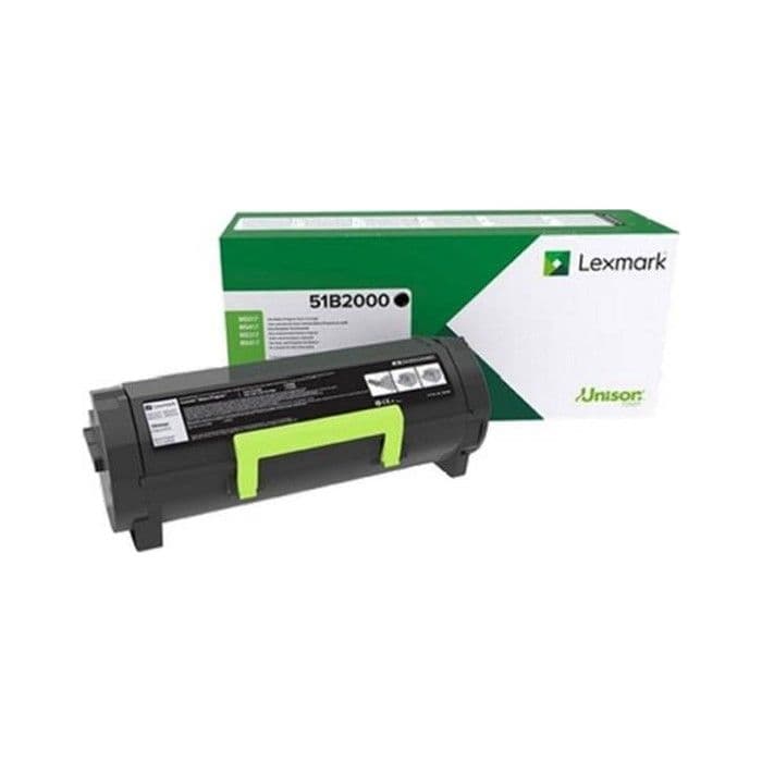 Toner Lexmark 51B2000 Black / Original
