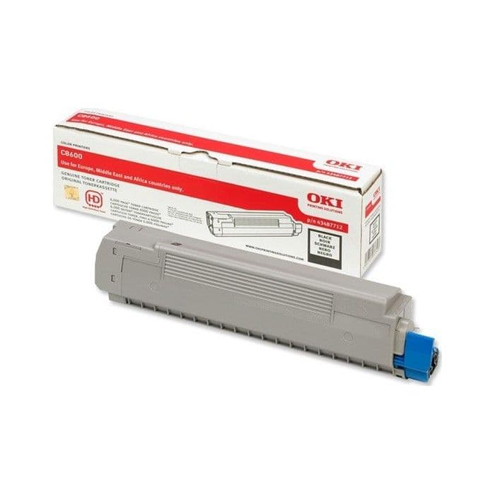 Toner OKI 43487712 Black (C8600 / C8800) / Original