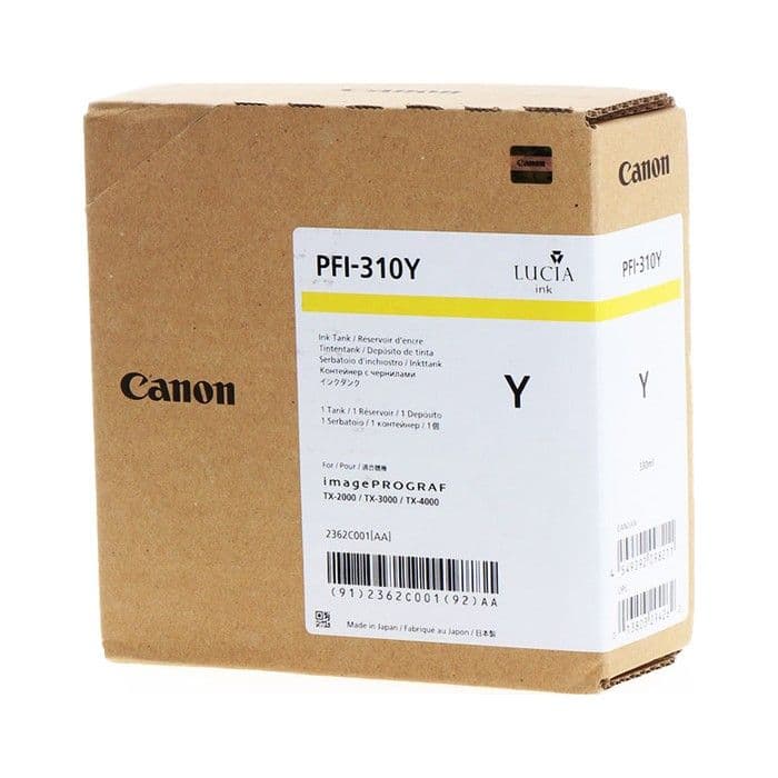 Kartuša Canon PFI-310Y Yellow / Original