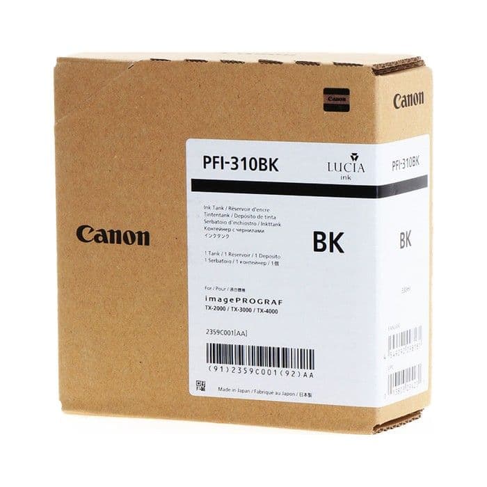 Kartuša Canon PFI-310BK Black / Original