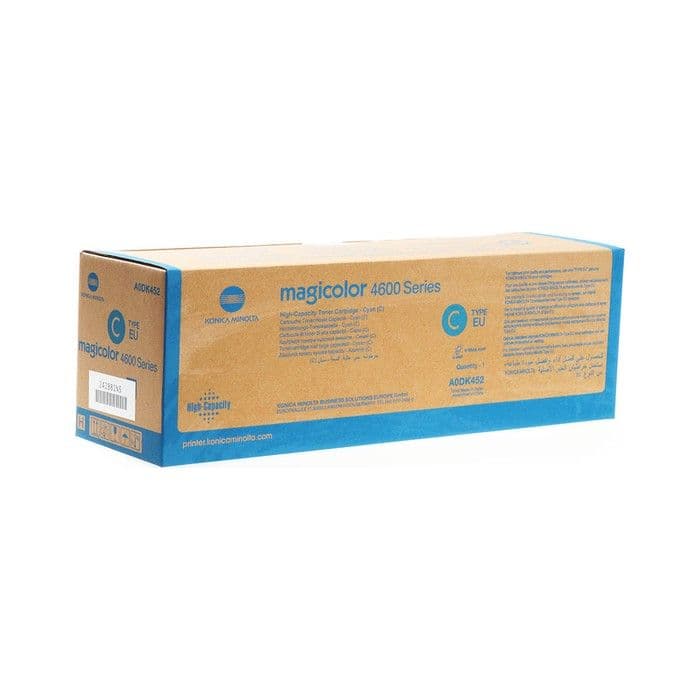 Toner Konica Minolta A0DK452 (4600) Cyan / Original