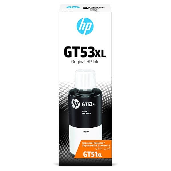 Črnilo HP GT53 XL Black, original