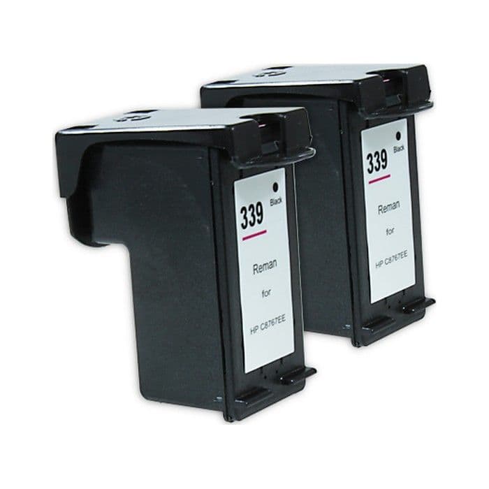 Kartuša za HP 339 XL Black / Dvojno pakiranje, kompatibilna