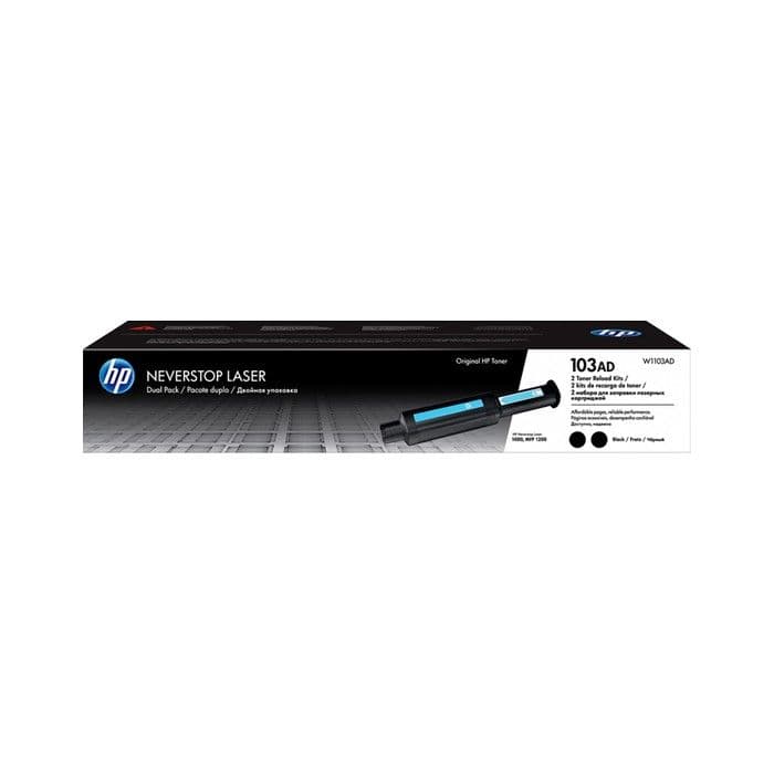 Toner HP W1103AD 103A Black / Dvojno pakiranje, original