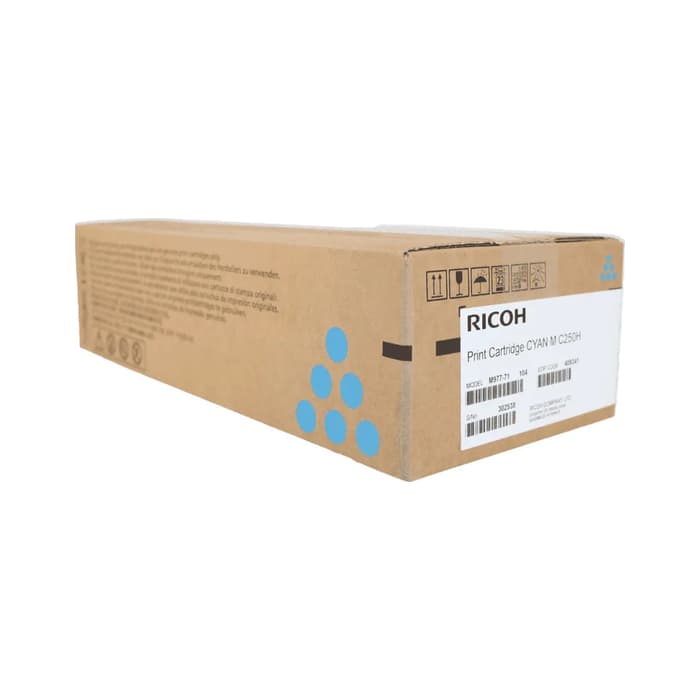 Toner Ricoh 408341 / MC250H Cyan / Original