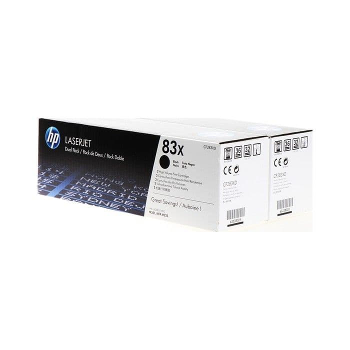 Toner HP CF283XD 83X Black / Dvojno pakiranje, original