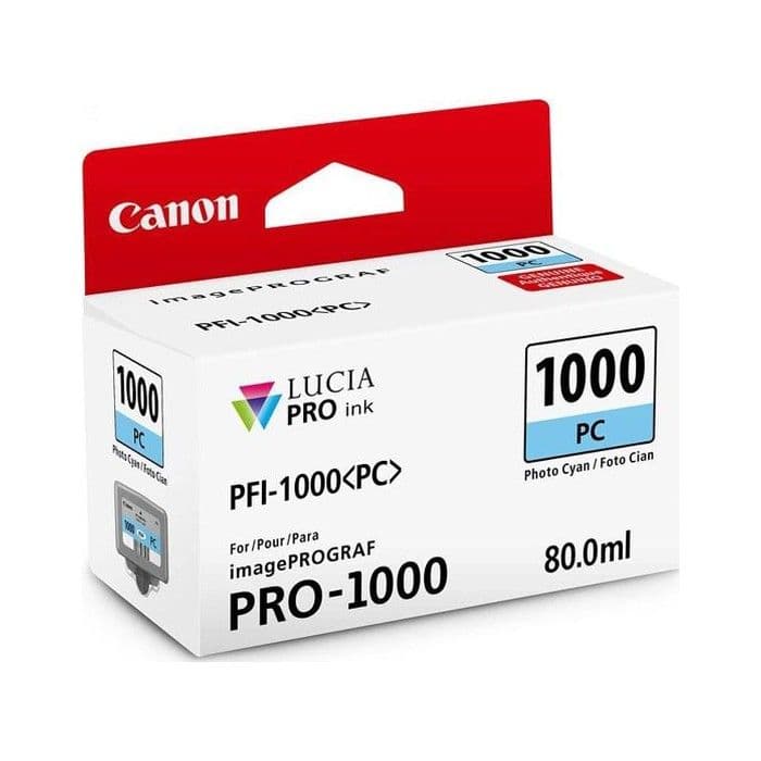 Kartuša Canon PFI-1000PC Photo Cyan / Original