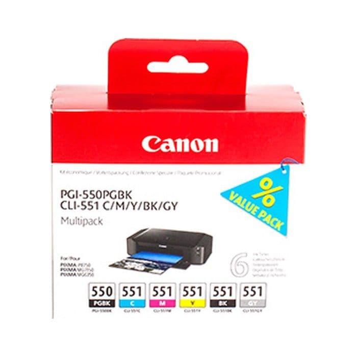 Komplet kartuš Canon PGI-550 in CLI-551 / Original