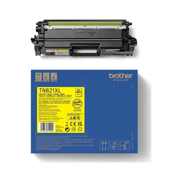Toner Brother TN821XLY Yellow / Original