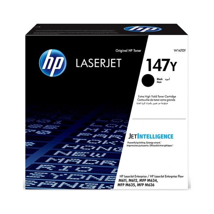 Toner HP W1470Y 147Y Black, original