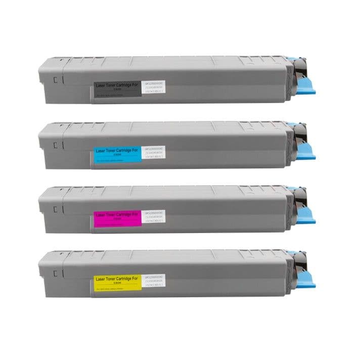 Komplet tonerjev za OKI C810 in OKI C830 (CMYK)