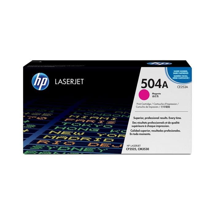 Toner HP CE253A Magenta / 504A, original