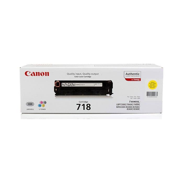 Toner Canon CRG-718 Yellow / Original