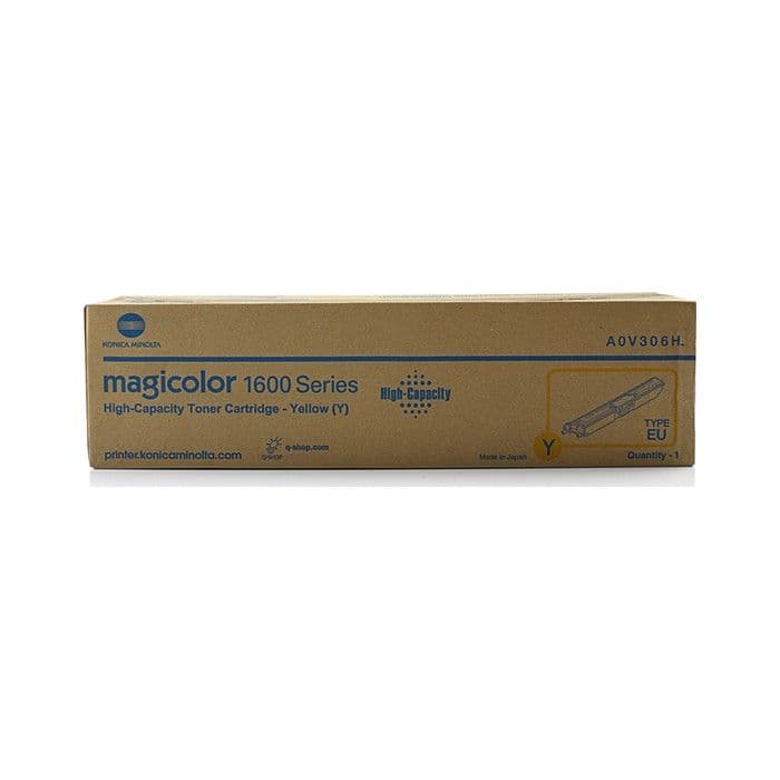 Toner Konica Minolta 1600 / A0V306H Yellow - 2500 strani / Original