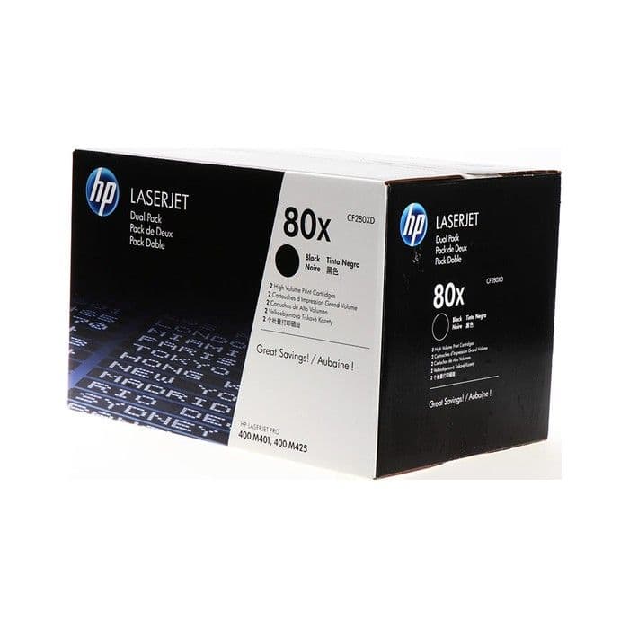 Toner HP CF280XD 80X Black / Dvojno pakiranje, original