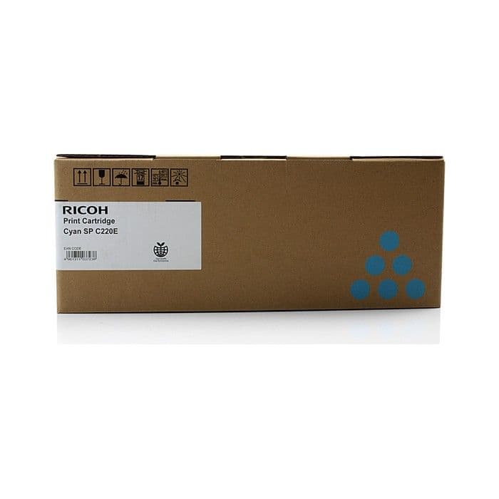 Toner Ricoh 407645 / SP C220 Cyan / Original