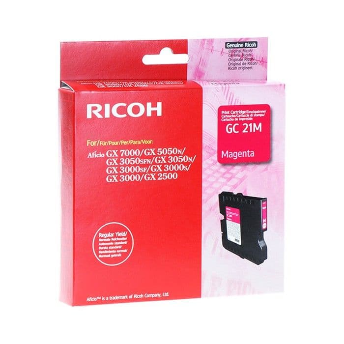 Kartuša Ricoh GC21M Magenta / Original