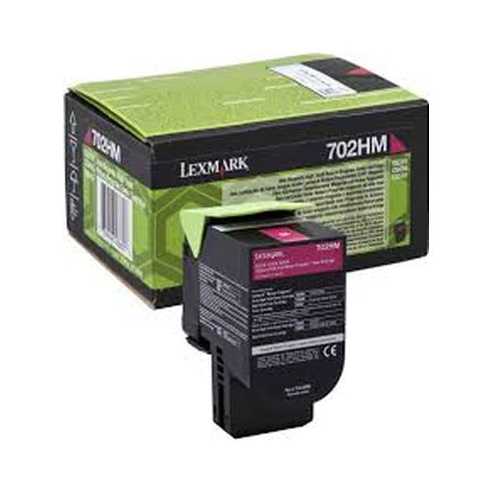 Toner Lexmark 70C2HM0 / 702HM Magenta / Original
