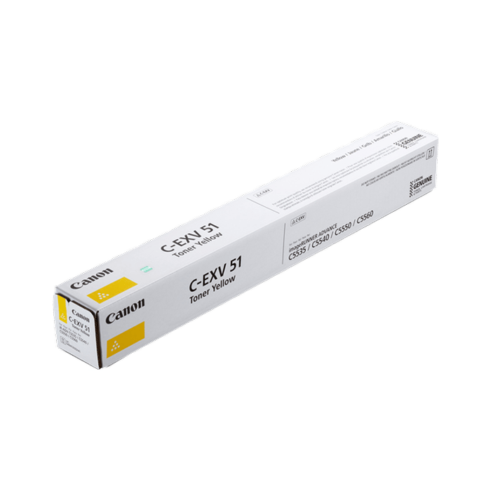 Toner Canon C-EXV51 Yellow / Original
