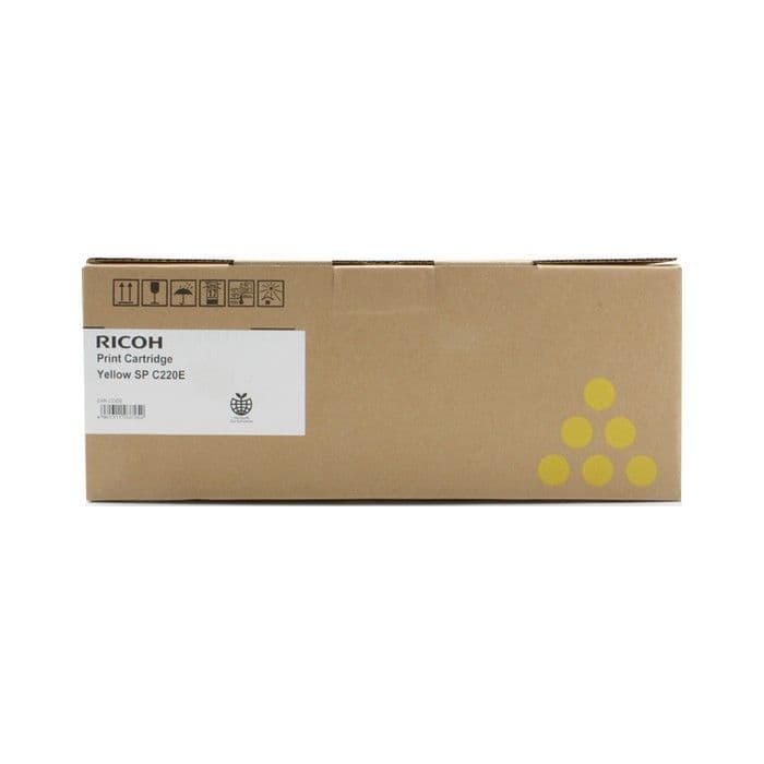 Toner Ricoh 407643 / SP C220 Yellow / Original
