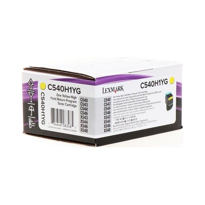 Toner Lexmark C540H1YG Yellow / Original