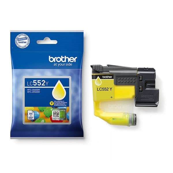 Kartuša Brother LC552 Yellow / Original