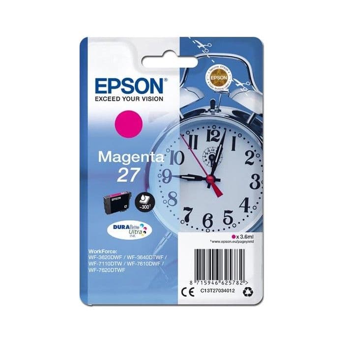 Kartuša Epson 27 Magenta / T2703 / Original