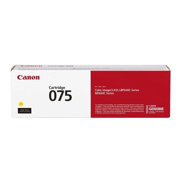 Toner Canon CRG-075 Yellow / Original