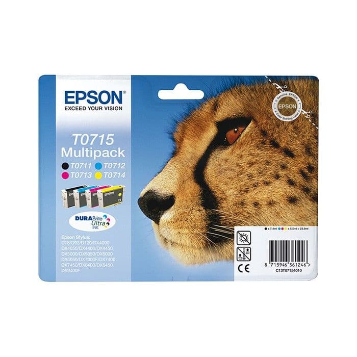 Komplet kartuš Epson T0715 / Original